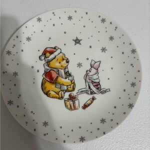 Disney Winnie the Pooh Christmas Plate